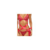 Ensemble 2 pièces dentelle rouge 